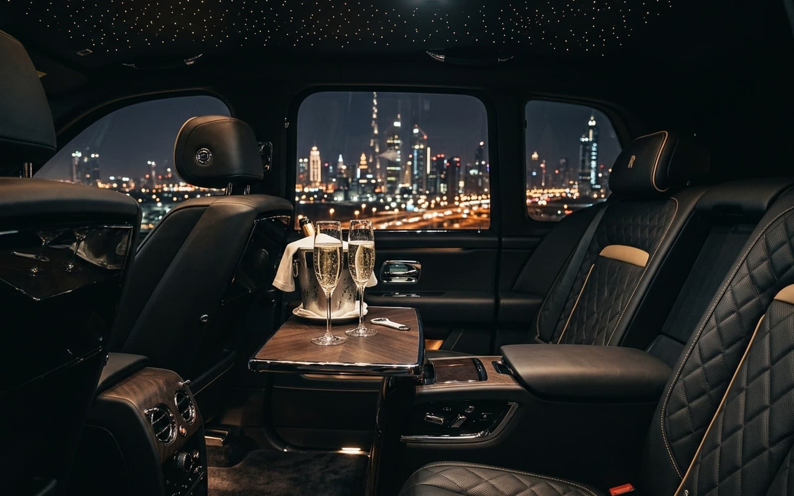 The rear cabin